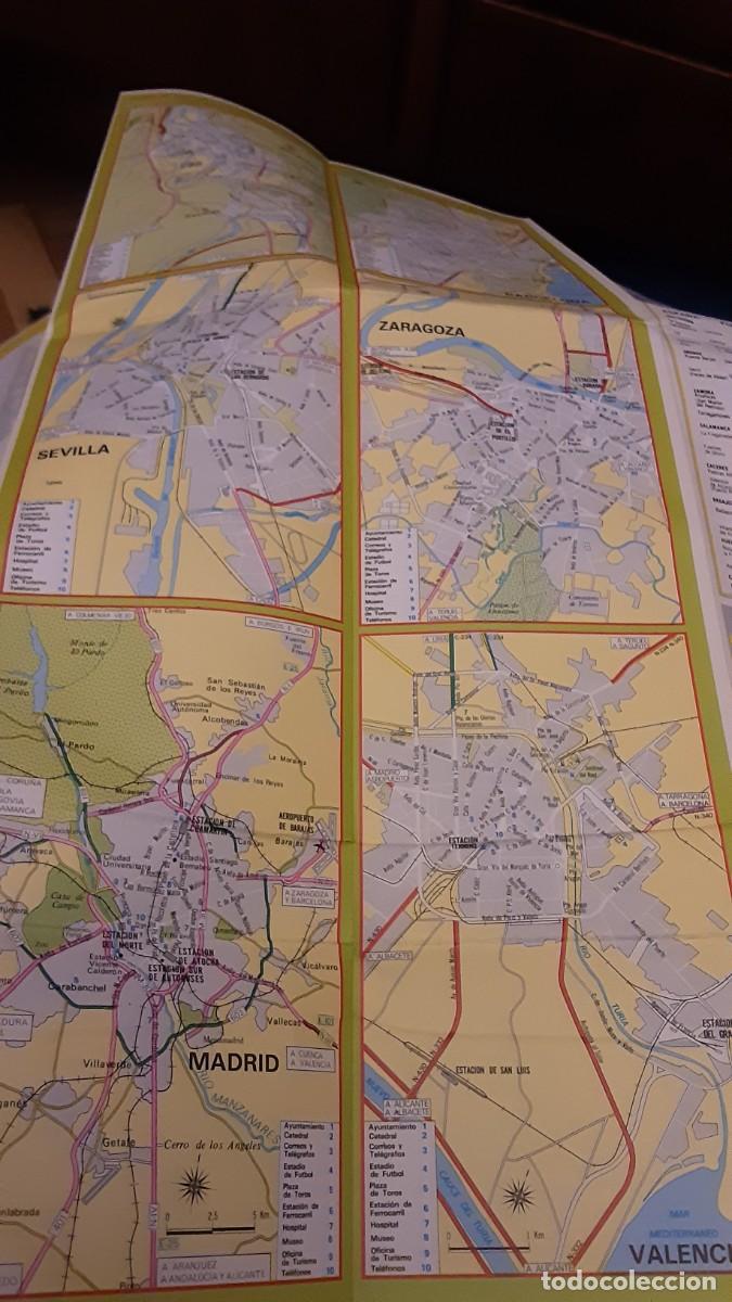Mapas contempor&aacute;neos: Mapa de Comunicaciones ESPA&Ntilde;A. - Foto 3