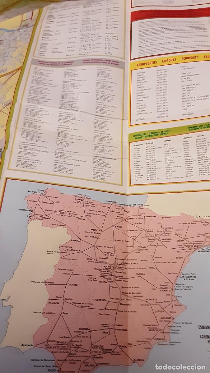 Mapas contempor&aacute;neos: Mapa de Comunicaciones ESPA&Ntilde;A. - Foto 6