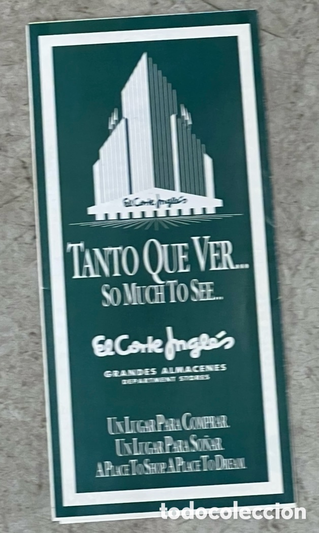 Mapas contempor&aacute;neos: Mapa. Plano de Murcia. El Corte Ingl&eacute;s. 1996. - Foto 2