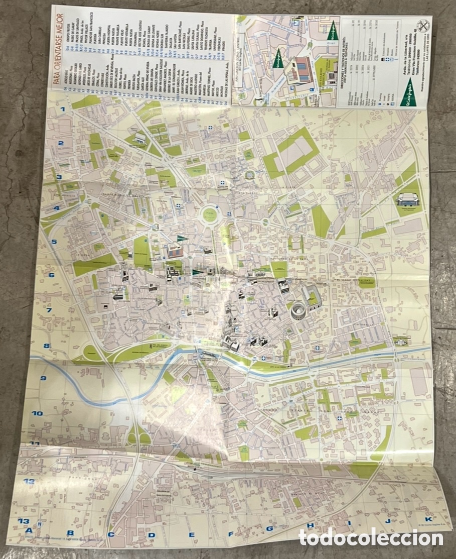 Mapas contempor&aacute;neos: Mapa. Plano de Murcia. El Corte Ingl&eacute;s. 1996. - Foto 3