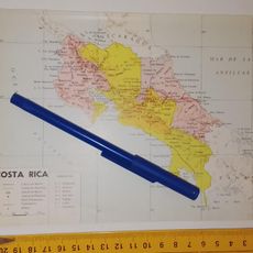 antiguo mapa plano hoja años 50/ 60 mapa de cos - Compra venta en ...