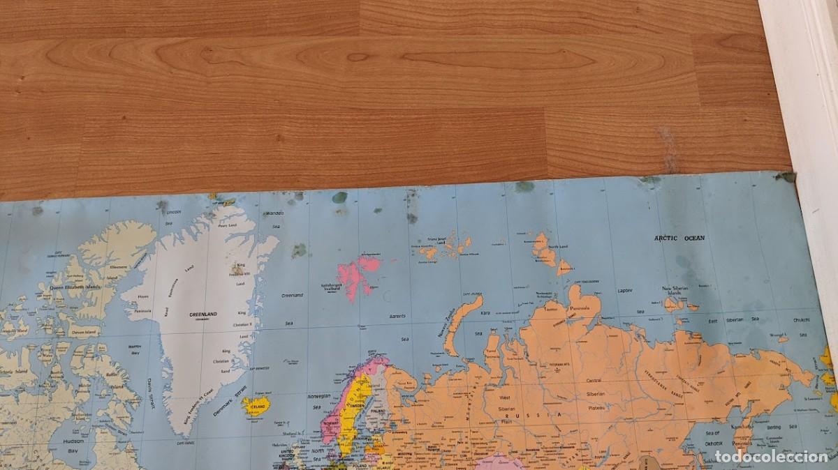Mapas contempor&aacute;neos: MAPA DEL MUNDO TAMA&Ntilde;O 68 X 96 - Foto 2