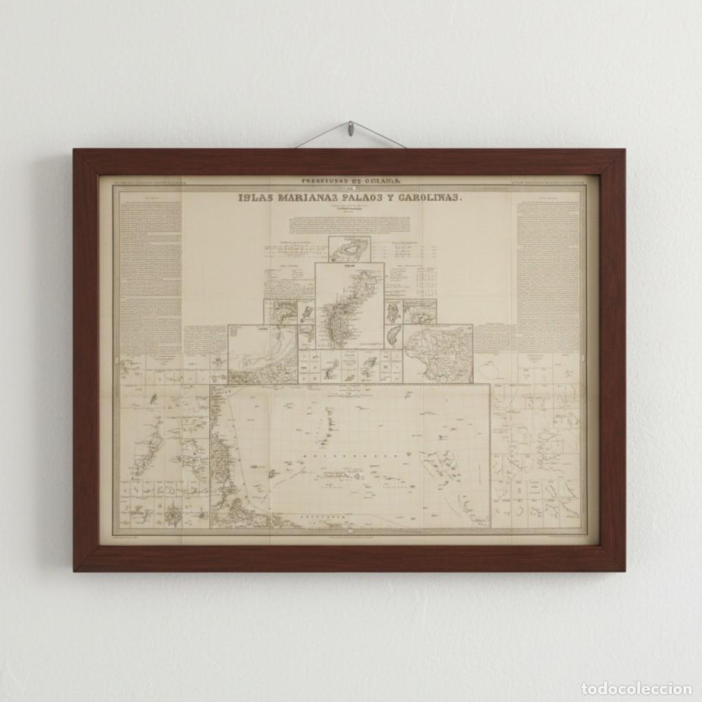 Mapas contempor&aacute;neos: ATLAS DE ESPA&Ntilde;A Y SUS POSESIONES DE ULTRAMAR: ISLAS MARIANAS, PALAOS Y CAROLINAS