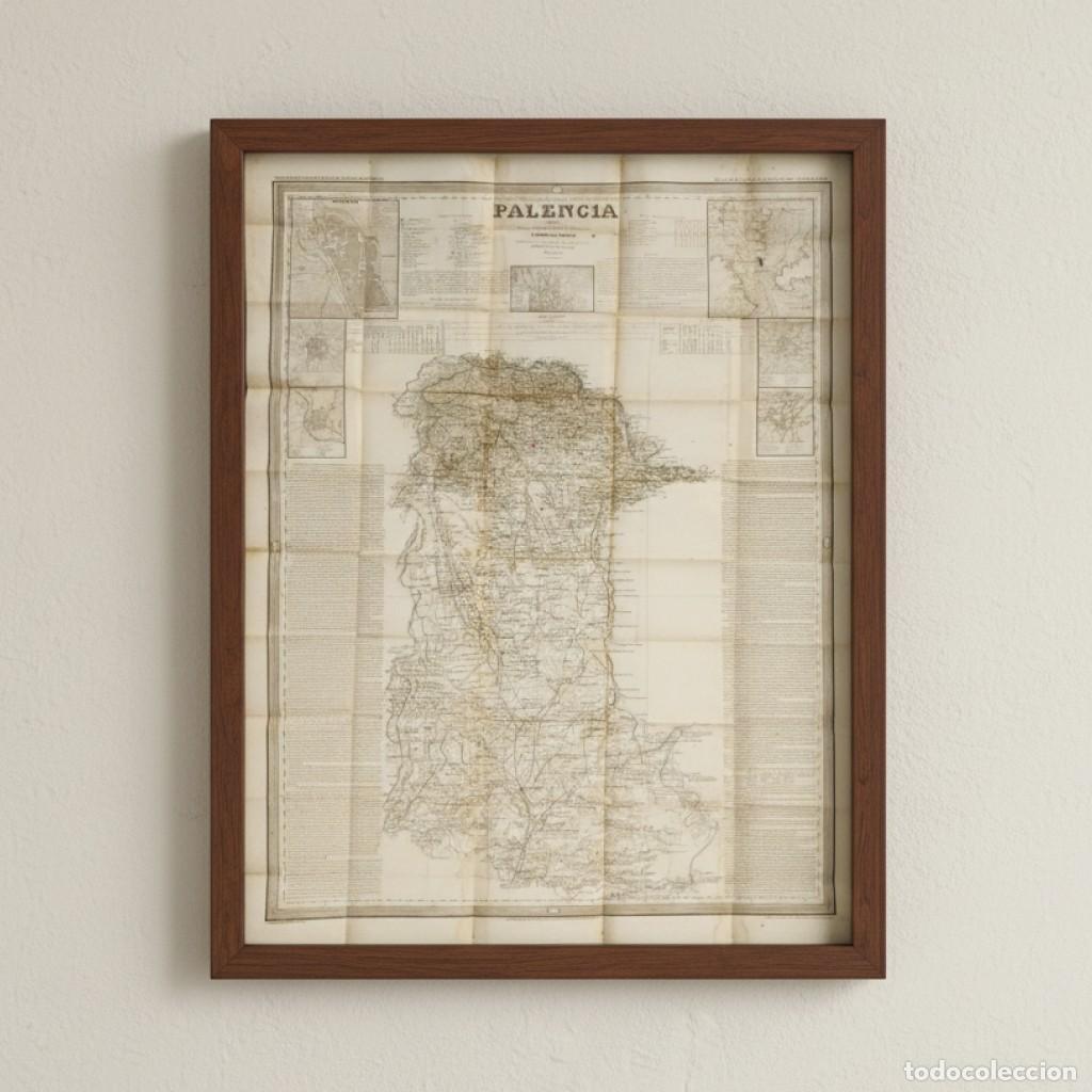 Mapas contempor&aacute;neos: ATLAS DE ESPA&Ntilde;A Y SUS POSESIONES DE ULTRAMAR: PALENCIA