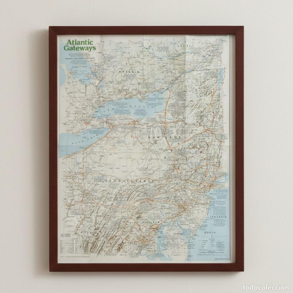 Mapas contempor&aacute;neos: NATIONAL GEOGRAPHIC: ATLANTIC GATEWAYS - Foto 1