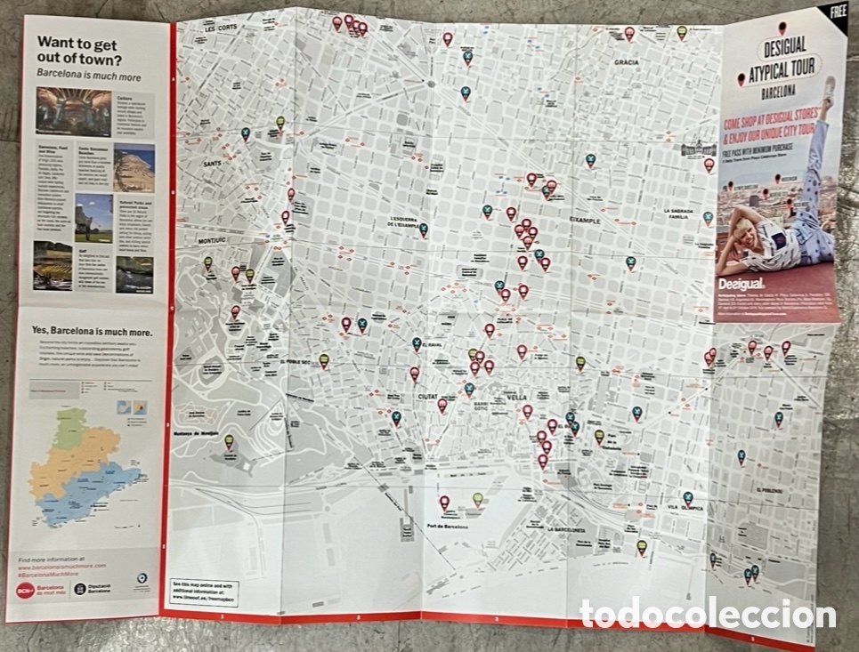 Mapas contempor&aacute;neos: Mapa. Time Out. Barcelona. 2019. - Foto 3