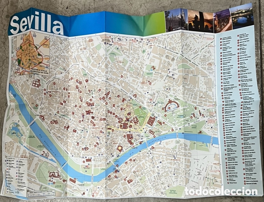 Mapas contempor&aacute;neos: Mapa. Sevilla. Junta de Andaluc&iacute;a. 2019. - Foto 3