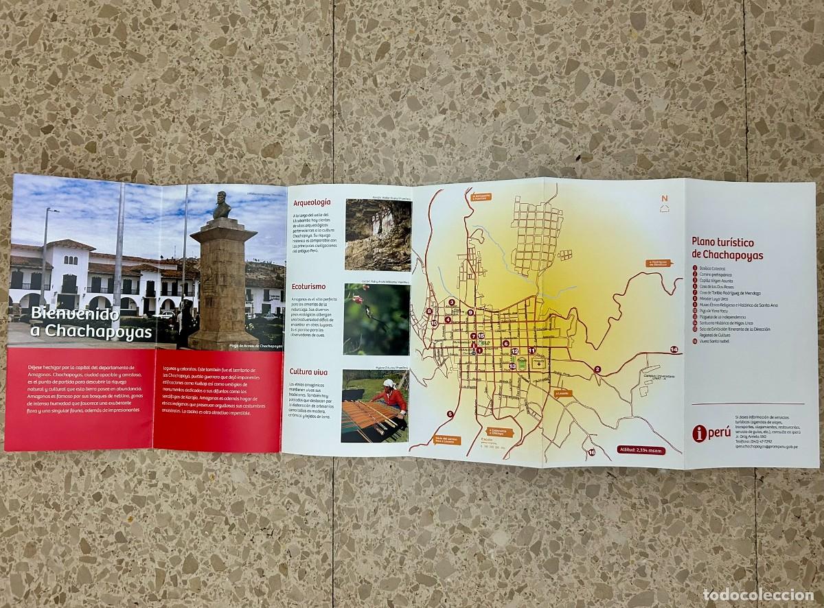Mapas contempor&aacute;neos: CHACHAPOYAS AMAZONAS PER&Uacute; - MAPA TUR&Iacute;STICO - PROMPER&Uacute; 2011 - Foto 2