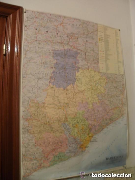Mapas contempor&aacute;neos: MAPA BARCELONA Y PROVINCIAS - A&Ntilde;O 2002 APROXIMADAMENTE - Foto 1