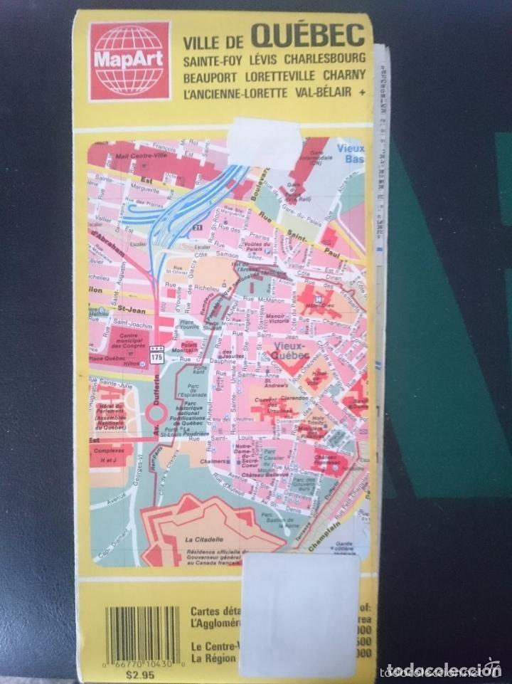 Mapas contempor&aacute;neos: MAPA DE QUEBEC - CANADA - EN FRANCES - Foto 1