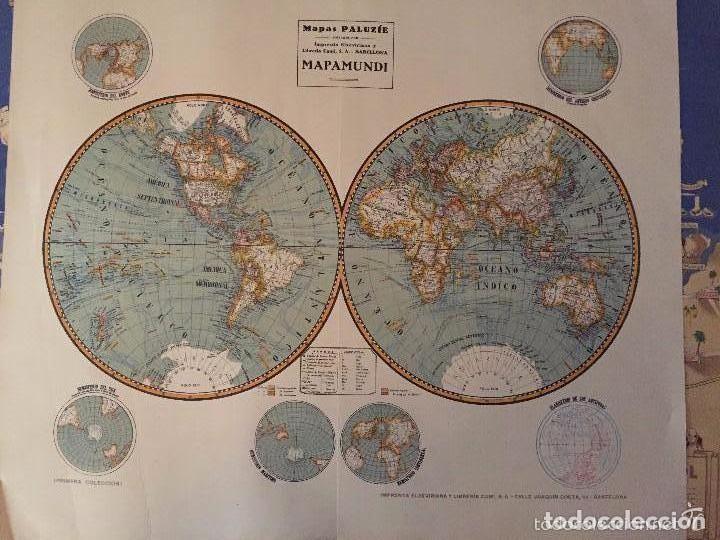 Mapas contempor&aacute;neos: MAPA MAPAMUNDI PALUZIE - Foto 1