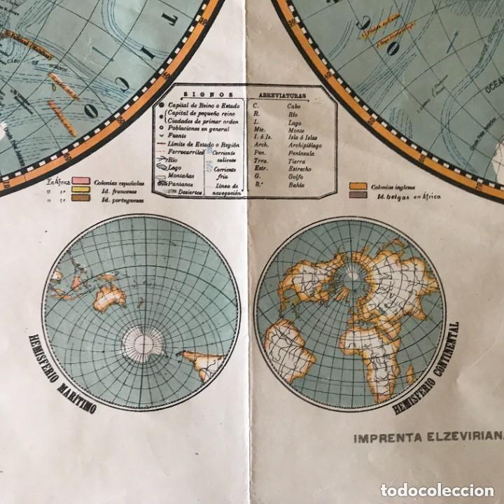 Mapas contempor&aacute;neos: MAPA MAPAMUNDI PALUZIE - Foto 6