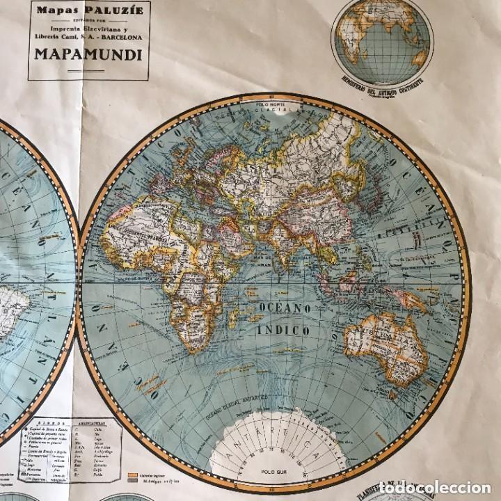 Mapas contempor&aacute;neos: MAPA MAPAMUNDI PALUZIE - Foto 7