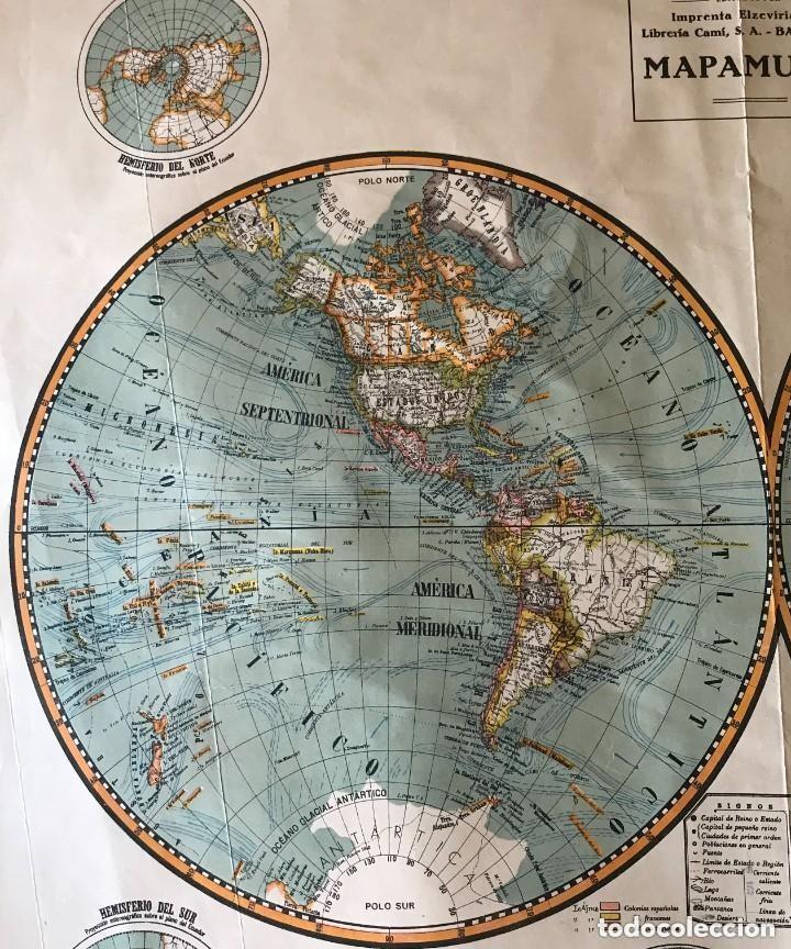 Mapas contempor&aacute;neos: MAPA MAPAMUNDI PALUZIE - Foto 8