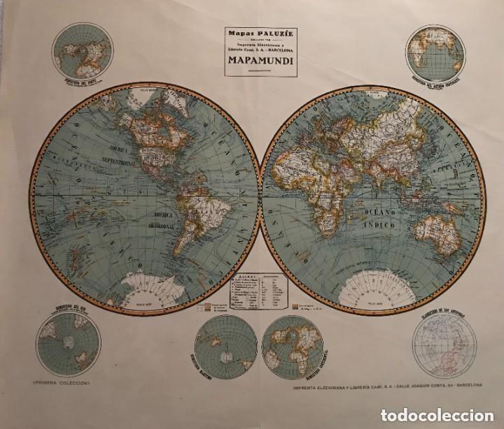 Mapas contempor&aacute;neos: MAPA MAPAMUNDI PALUZIE - Foto 9