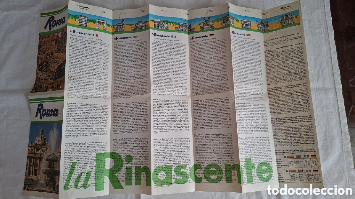 Mapas contempor&aacute;neos: Mapa Plano Roma 1987 - Foto 3