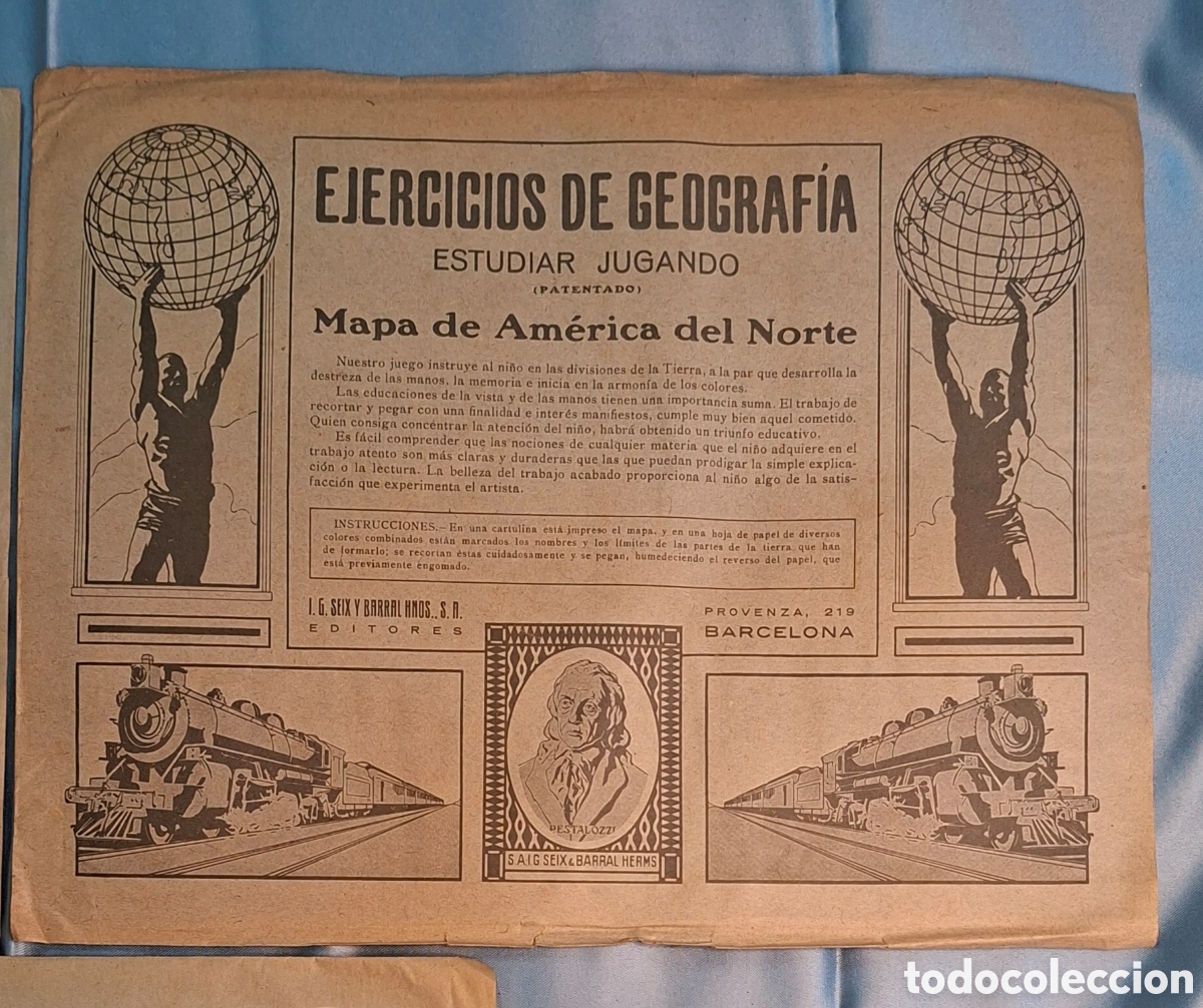 Mapas contempor&aacute;neos: Ejercicios de Geograf&iacute;a Mapas Educativos - Foto 5