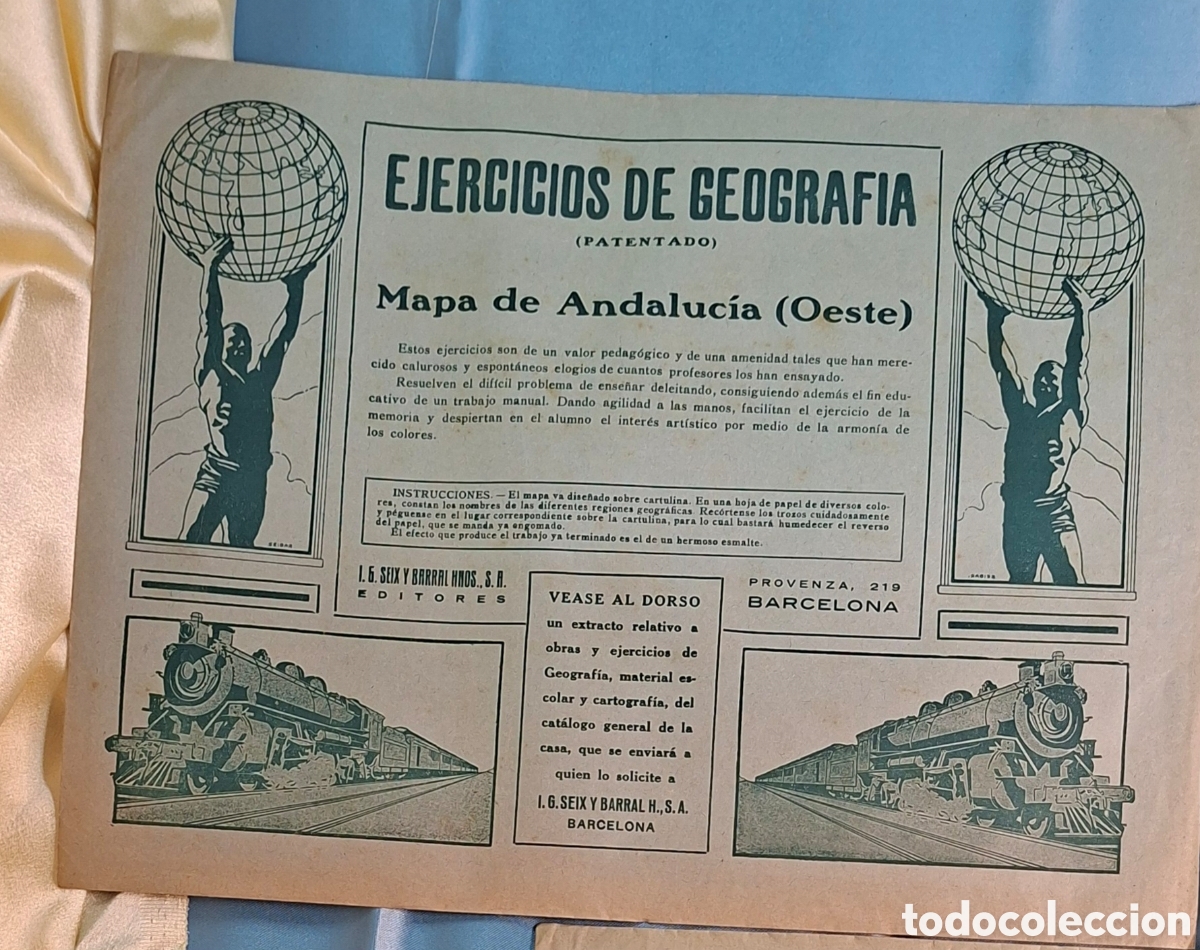 Mapas contempor&aacute;neos: Ejercicios de Geograf&iacute;a Mapas Educativos - Foto 7