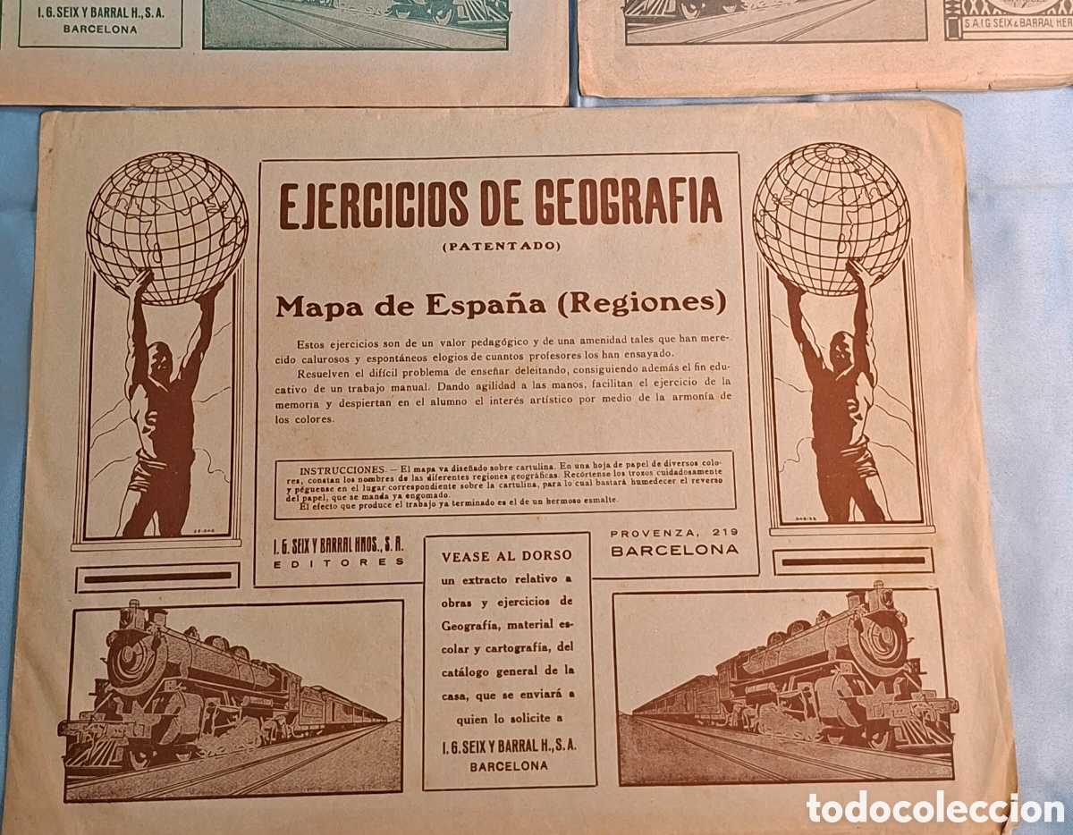 Mapas contempor&aacute;neos: Ejercicios de Geograf&iacute;a Mapas Educativos - Foto 8