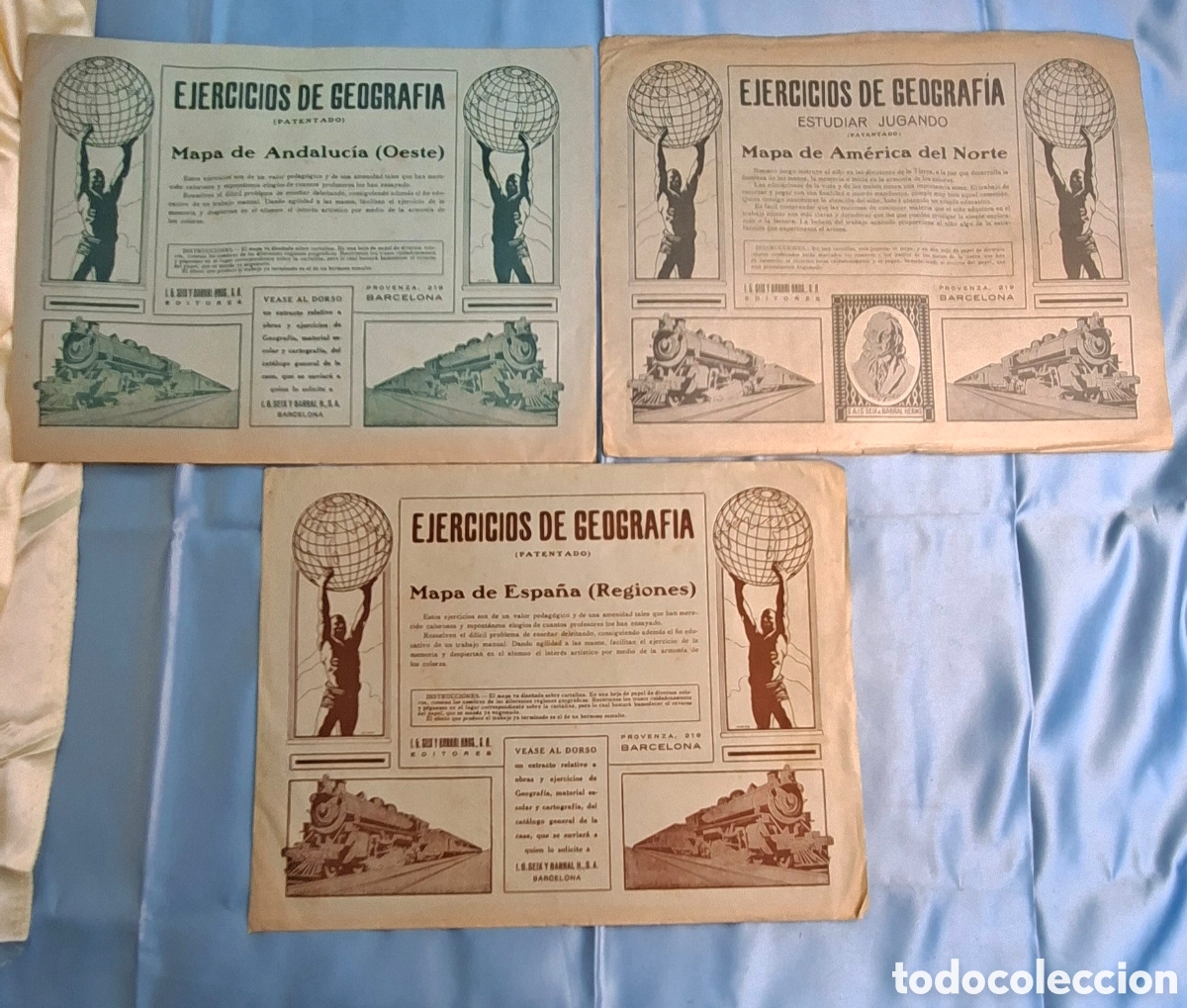 Mapas contempor&aacute;neos: Ejercicios de Geograf&iacute;a Mapas Educativos - Foto 9
