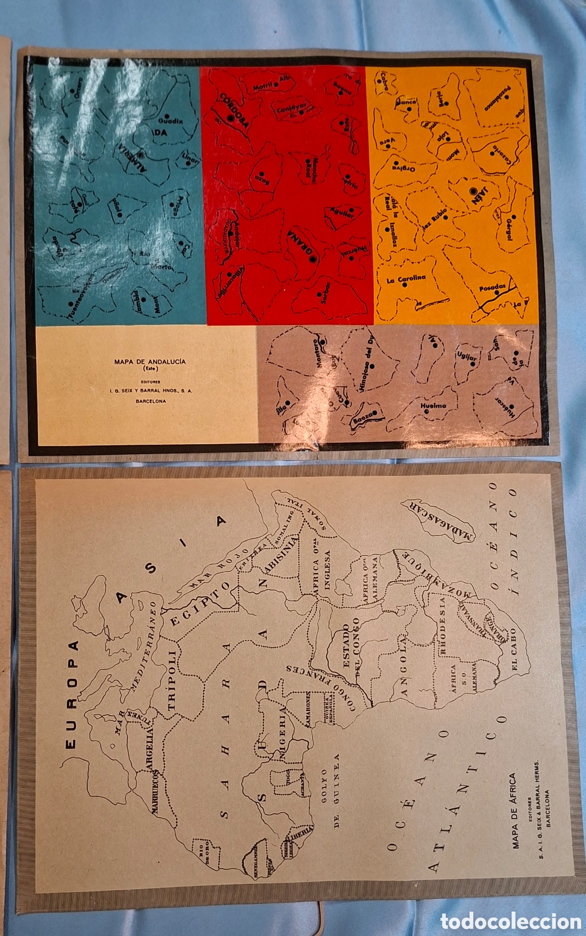 Mapas contempor&aacute;neos: Ejercicios de Geograf&iacute;a Mapas educativos - Foto 2