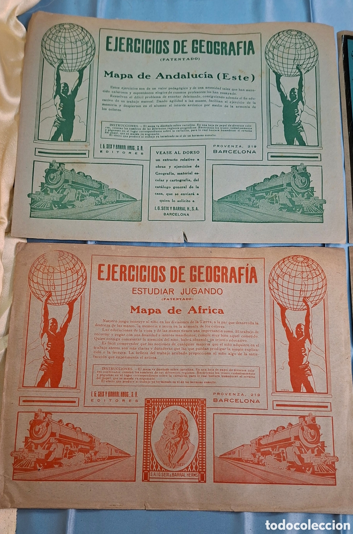 Mapas contempor&aacute;neos: Ejercicios de Geograf&iacute;a Mapas educativos - Foto 3