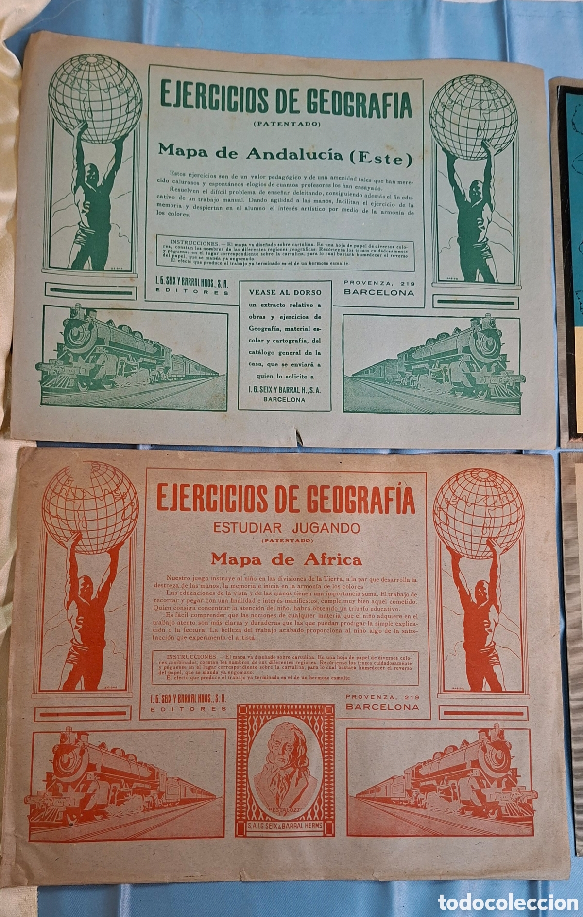 Mapas contempor&aacute;neos: Ejercicios de Geograf&iacute;a Mapas educativos - Foto 1