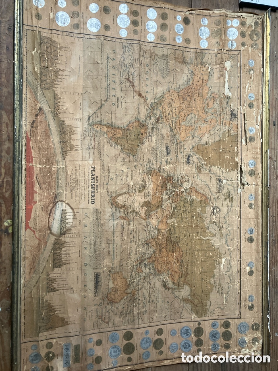 Mapas contempor&aacute;neos: Mapa mundi planisferio - Foto 2