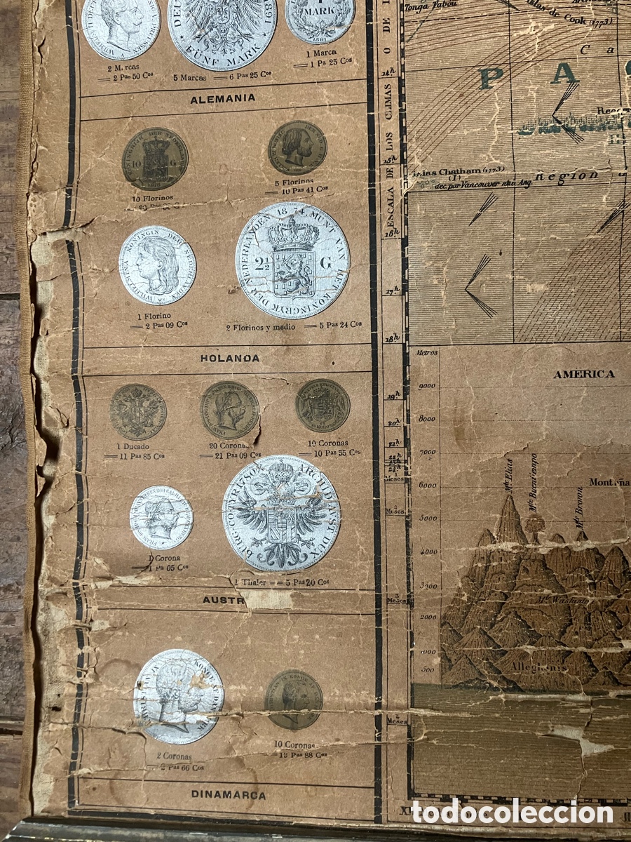 Mapas contempor&aacute;neos: Mapa mundi planisferio - Foto 4