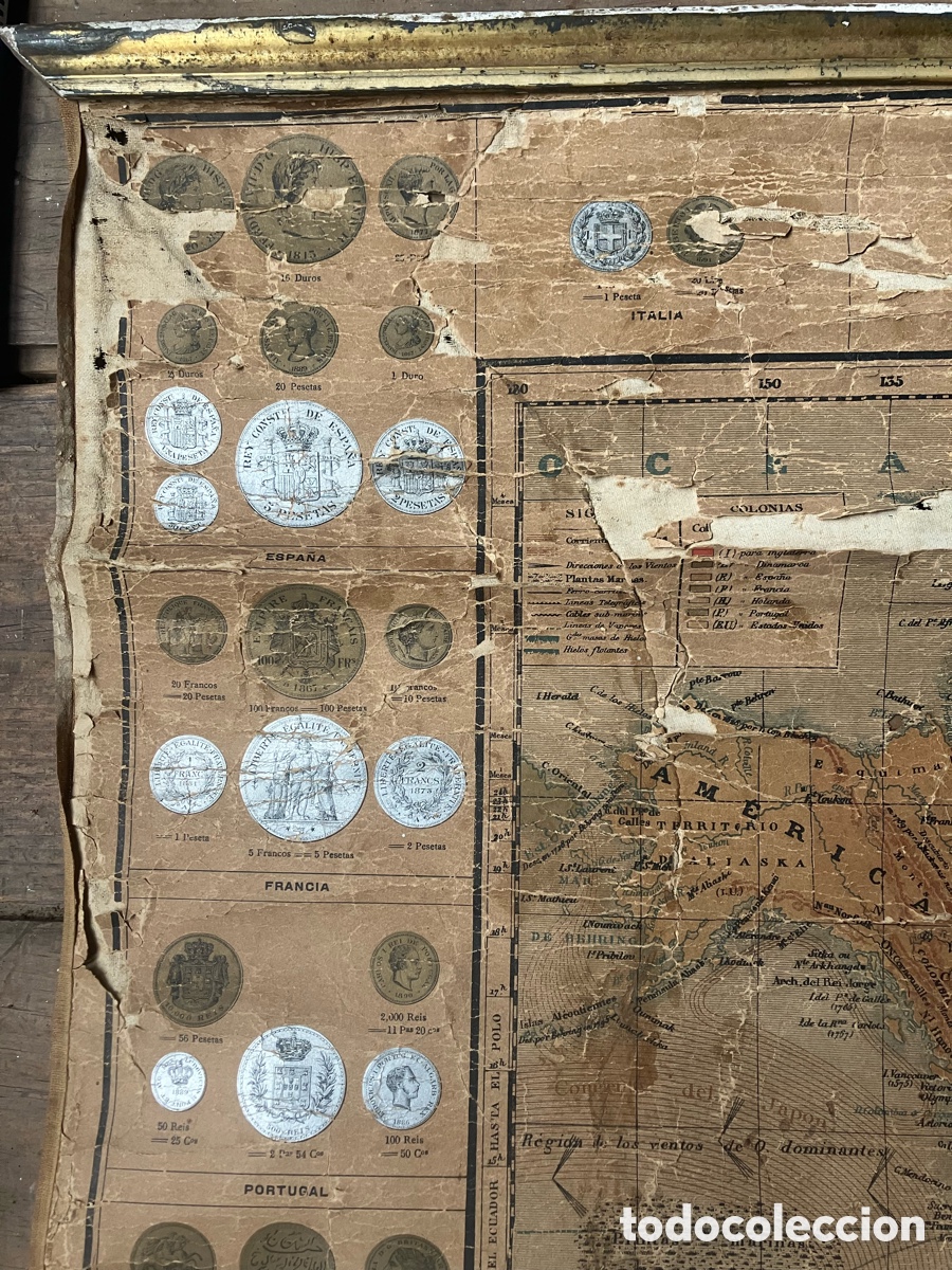 Mapas contempor&aacute;neos: Mapa mundi planisferio - Foto 5
