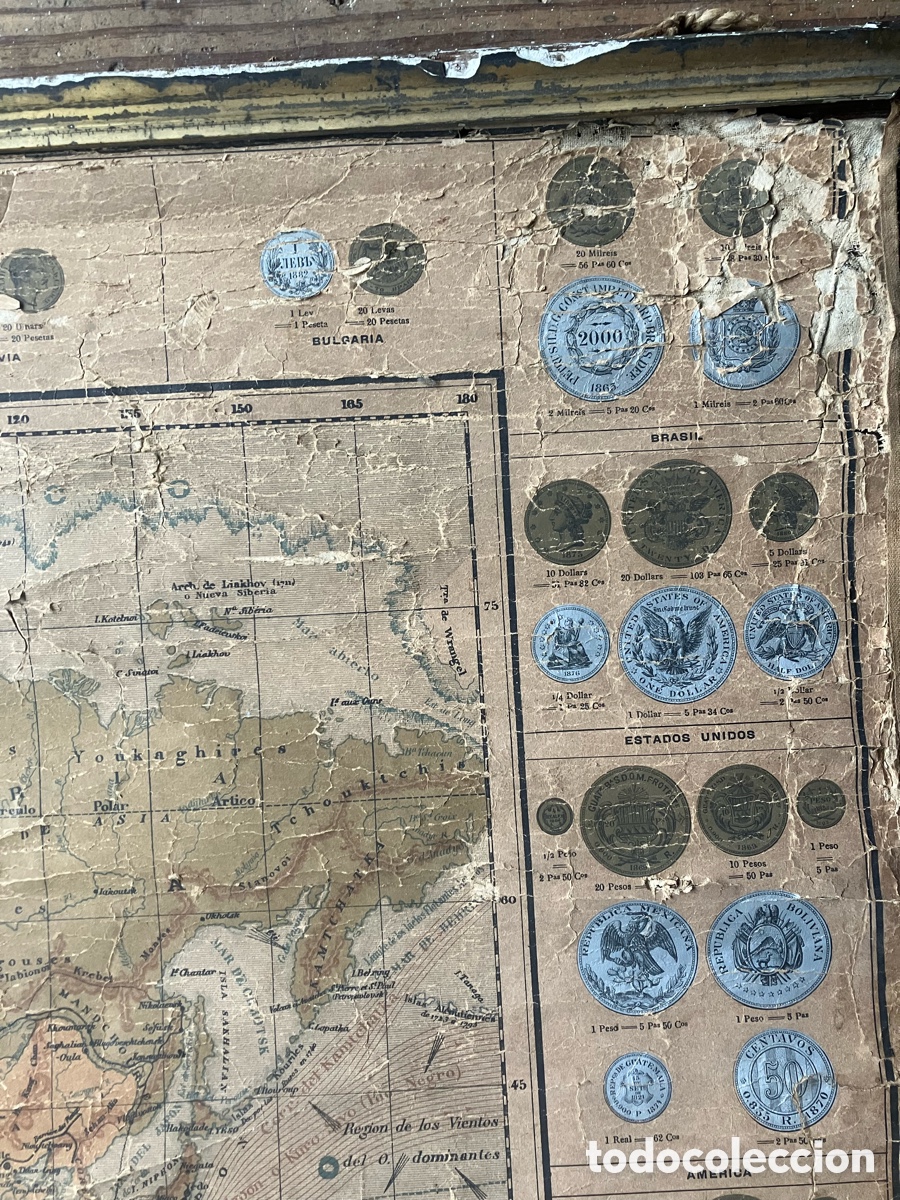 Mapas contempor&aacute;neos: Mapa mundi planisferio - Foto 7