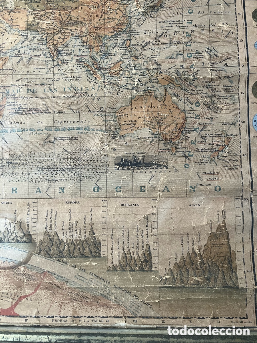 Mapas contempor&aacute;neos: Mapa mundi planisferio - Foto 8