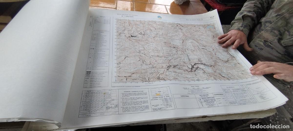 Mapas contempor&aacute;neos: BUJARUELO 30-8 (146) / SERVICIO GEOGRAFICO EJERCITO MAPA TOPOGRAFICO CARTOGRAFIA ESPA&Ntilde;A / E 1:50.000