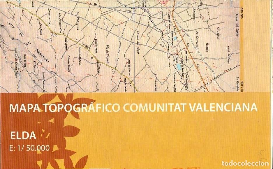 Mapas contempor&aacute;neos: :::: BT59 - MAPA TOPOGRAFICO COMUNITAT VALENCIANA - E: 1 / 50.000 - ELDA - Foto 1