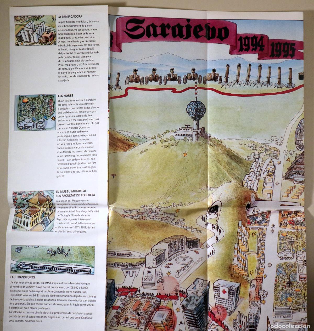 Mapas contempor&aacute;neos: MAPA DE SARAJEVO 1992-95 - Sarajevo 2002 - Foto 2