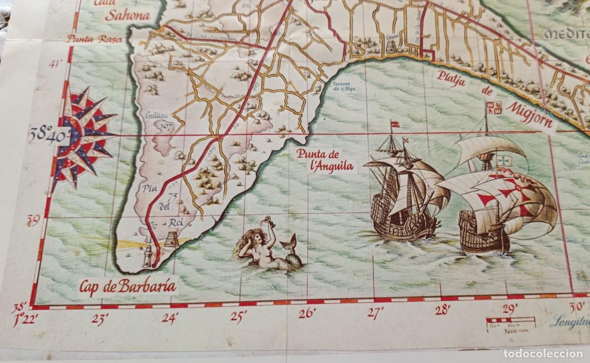 Mapas contempor&aacute;neos: MAPA DE FORMENTERA. BALEARES. 1981. - Foto 5