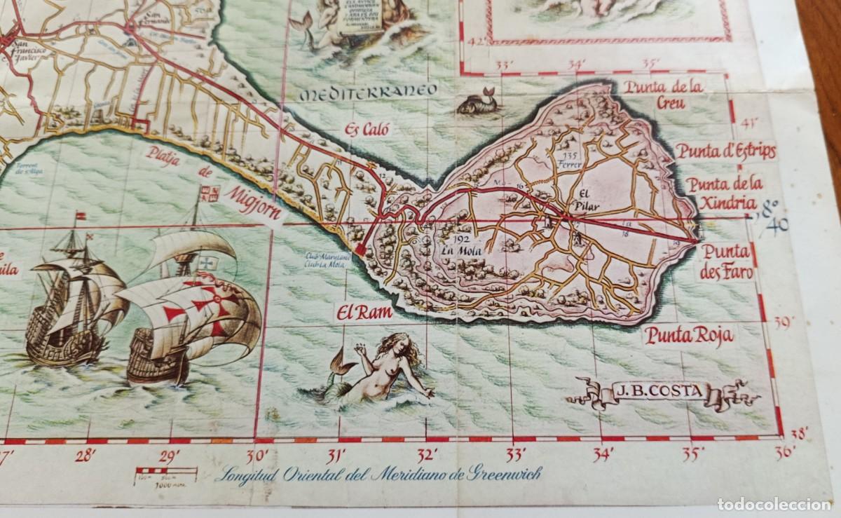 Mapas contempor&aacute;neos: MAPA DE FORMENTERA. BALEARES. 1981. - Foto 6