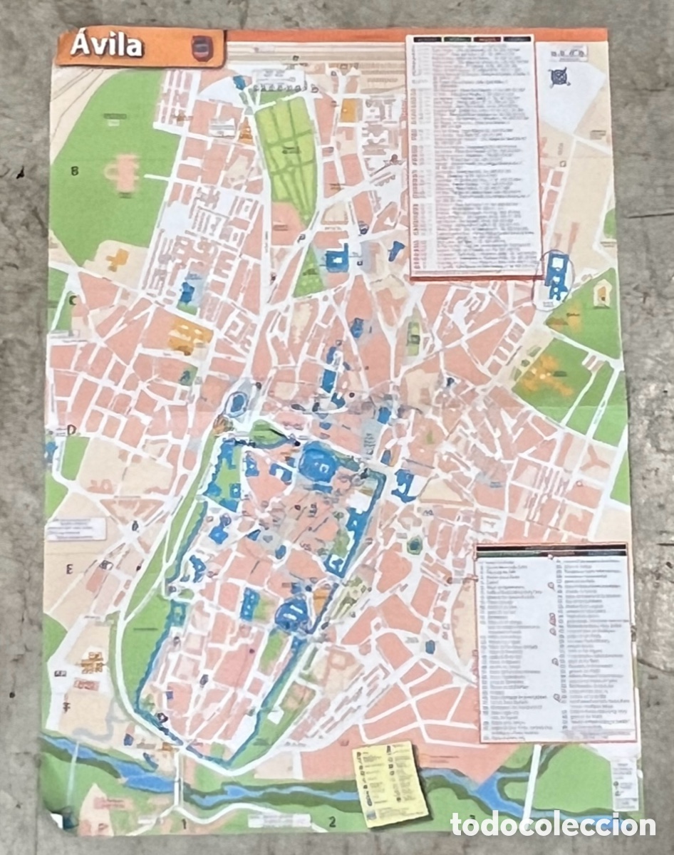 Mapas contempor&aacute;neos: Mapa. &Aacute;vila. Junta Castilla y Le&oacute;n. - Foto 1