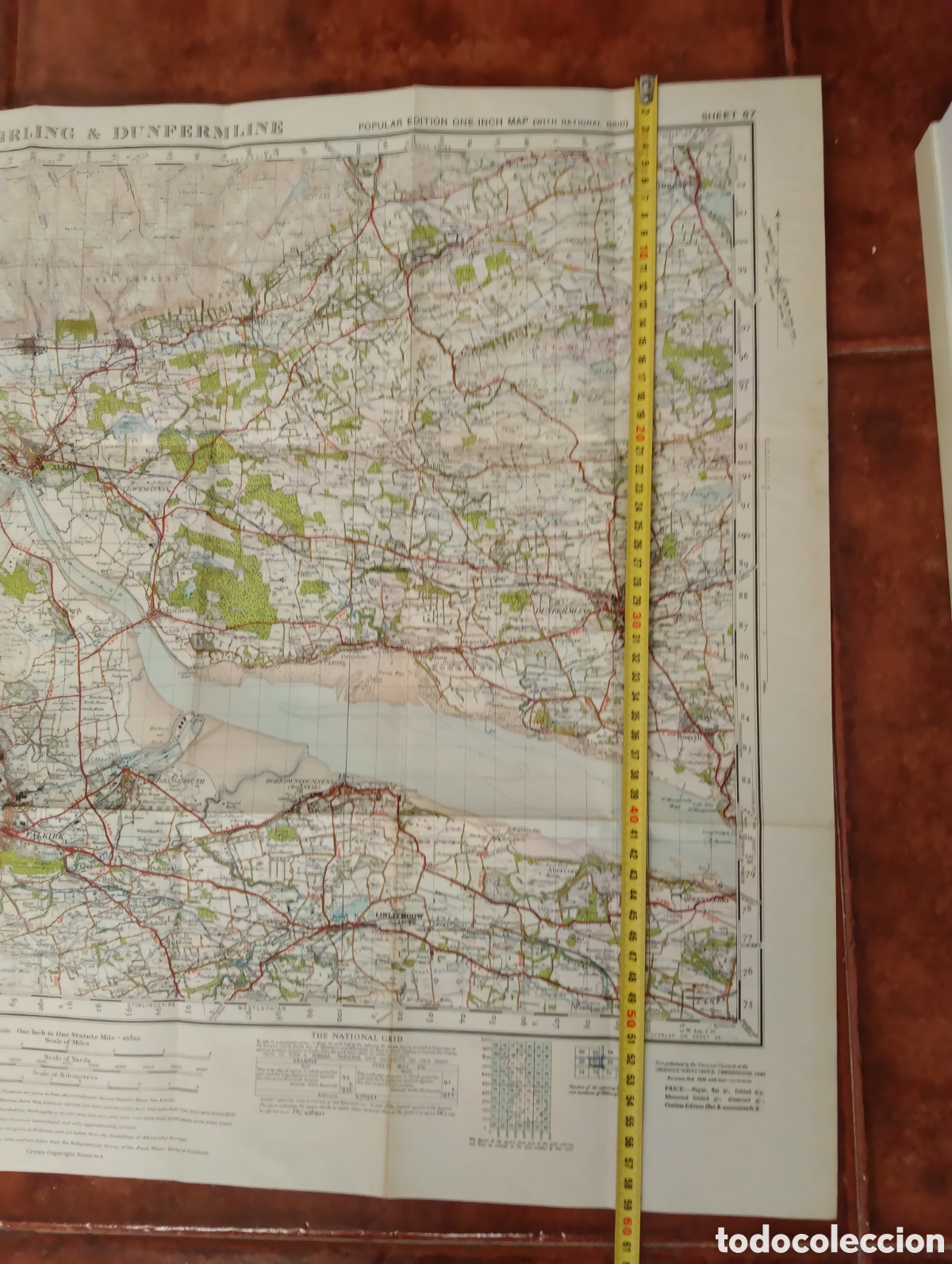 Mapas contempor&aacute;neos: Mapa de striling y dunfermline scocia - Foto 4