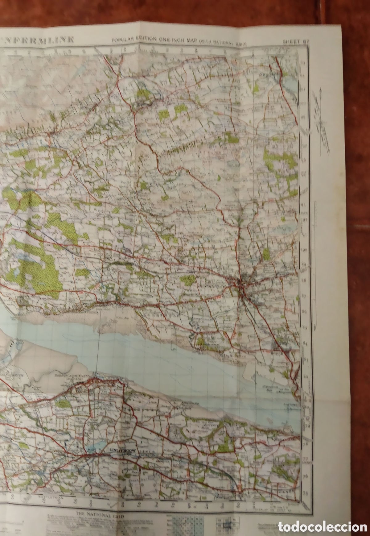 Mapas contempor&aacute;neos: Mapa de striling y dunfermline scocia - Foto 7