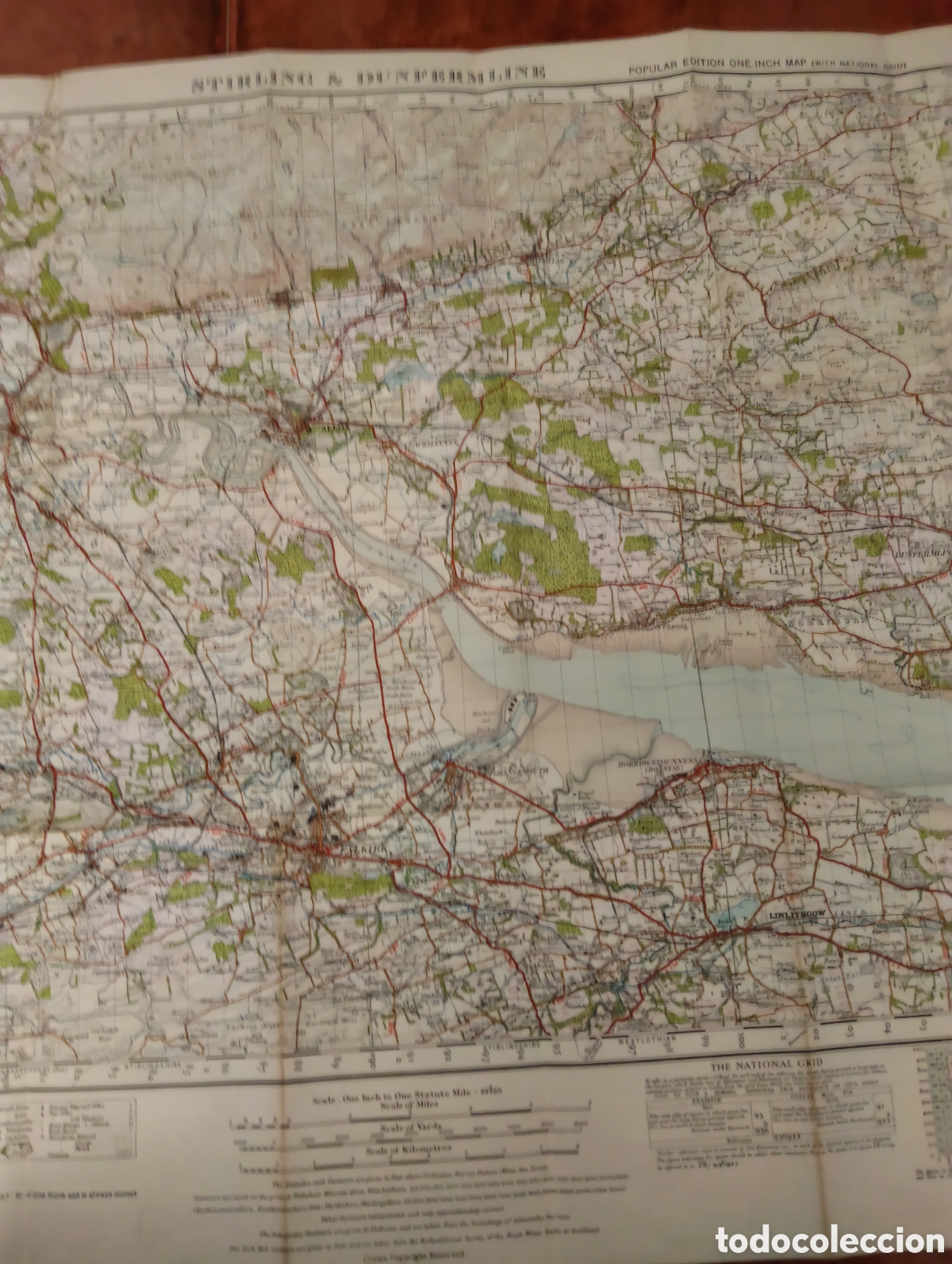 Mapas contempor&aacute;neos: Mapa de striling y dunfermline scocia - Foto 10