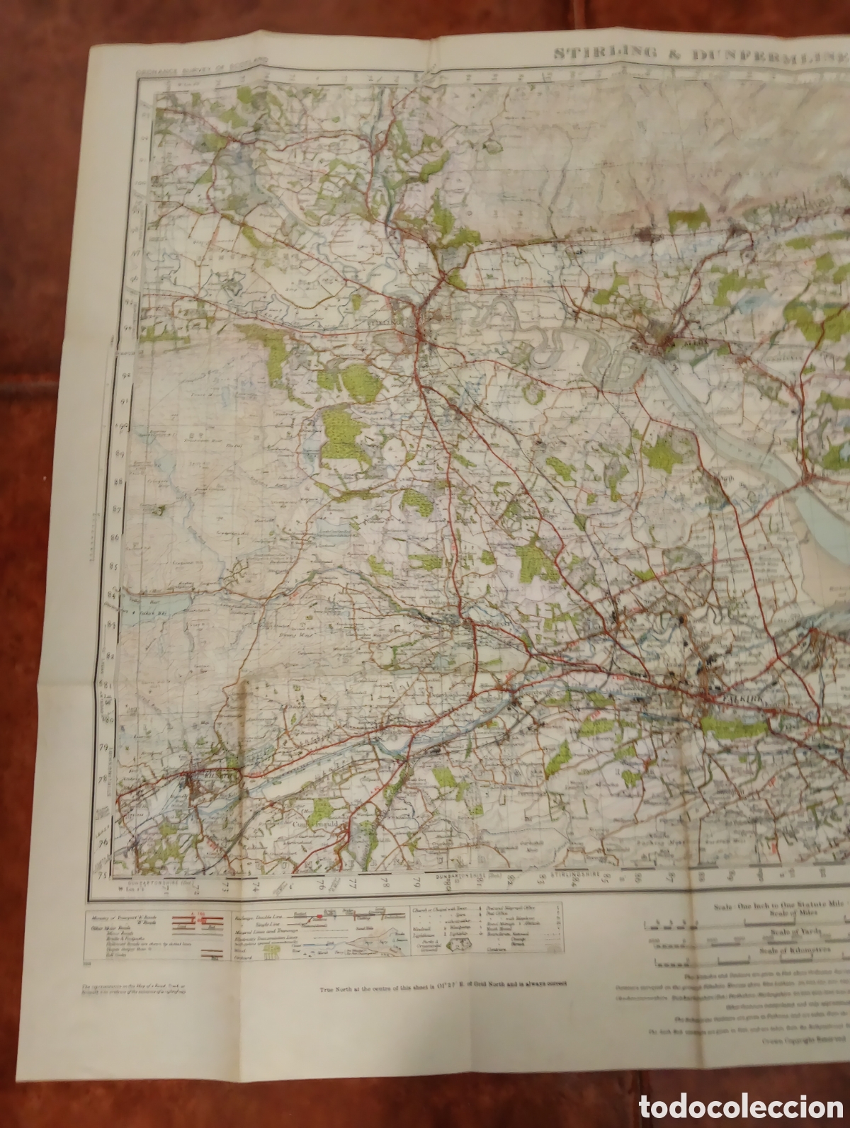 Mapas contempor&aacute;neos: Mapa de striling y dunfermline scocia - Foto 11