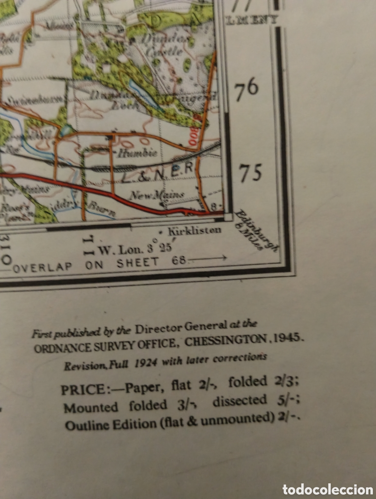 Mapas contempor&aacute;neos: Mapa de striling y dunfermline scocia - Foto 12