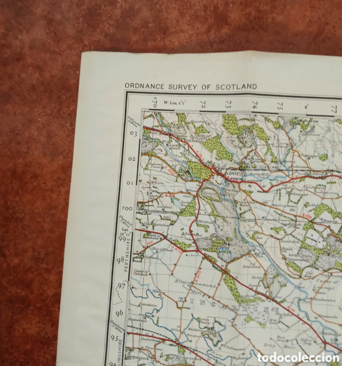 Mapas contempor&aacute;neos: Mapa de striling y dunfermline scocia - Foto 18