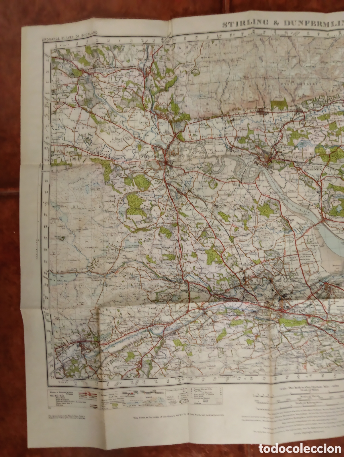 Mapas contempor&aacute;neos: Mapa de striling y dunfermline scocia - Foto 21