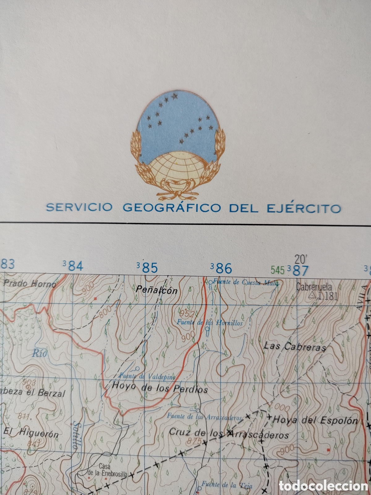 Mapas contempor&aacute;neos: Mapa Militar de Espa&ntilde;a