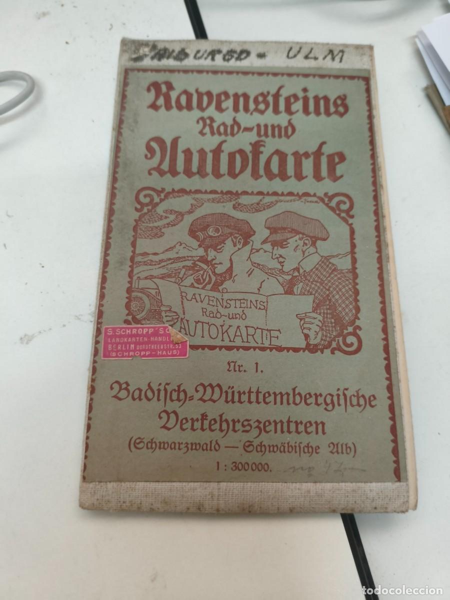 Mapas contempor&aacute;neos: Ravensteins Rad- und Autokarte - Nr. 1 MAPA ALEMANIA