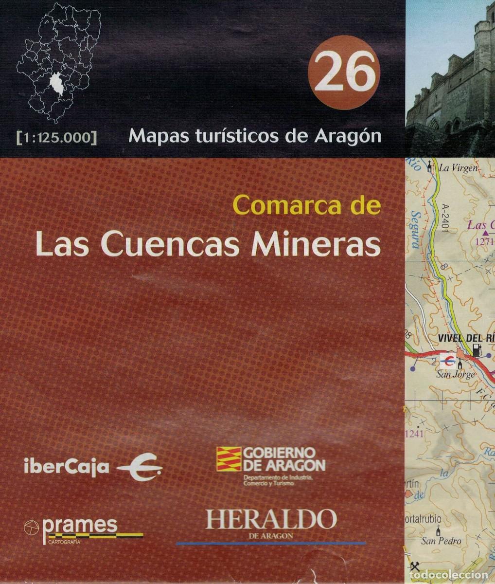 Mapas contempor&aacute;neos: Comarca de Las Cuencas Mineras. Escala 1: 125.000 / Mapas tur&iacute;sticos de Arag&oacute;n 26