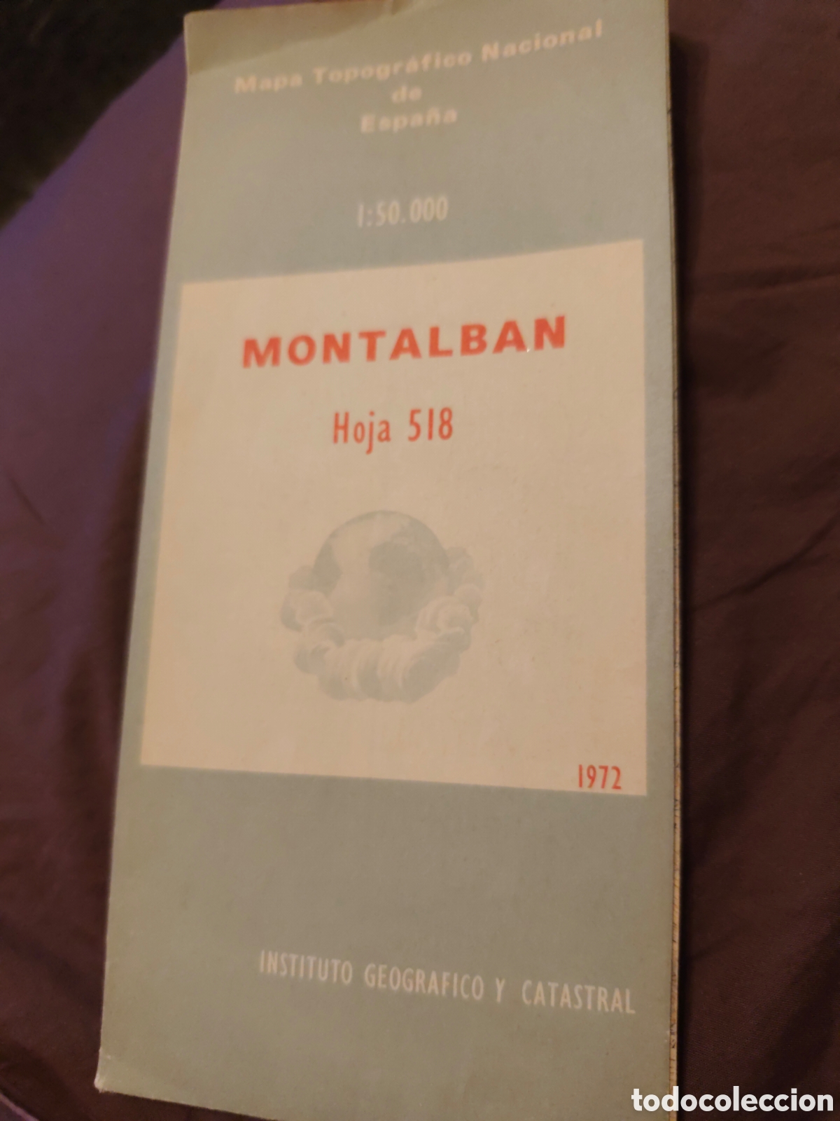 Mapas contempor&aacute;neos: Mapa Topogr&aacute;fico Montalb&aacute;n, hoja 518
