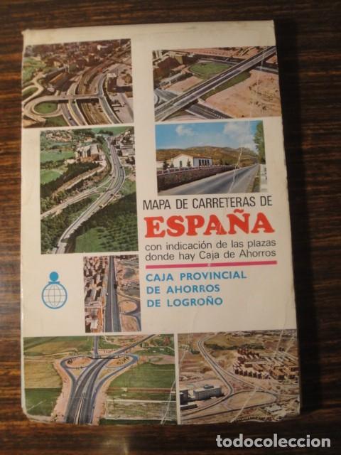 Mapas contempor&aacute;neos: Mapa de Carreteras de Espa&ntilde;a. Escala 1:1.000.000 Instituto Geogr&aacute;fico y Catastral de Madrid.